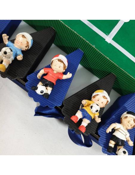 bomboniere calcio magnete stadio colori squadra del cuore