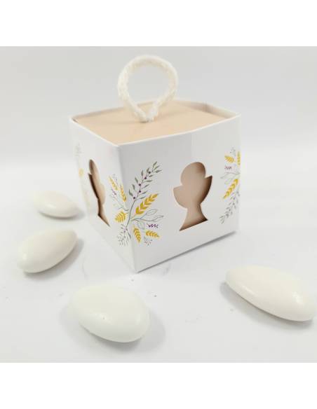 Scatolina portaconfetti comunione sagoma calice