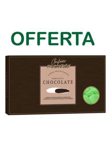 Confetti maxtris verdi al cioccolato offerta online