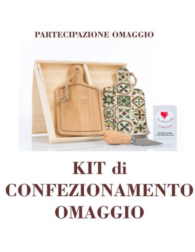 Tagliere cuore matto bomboniere complete di partecipazioni