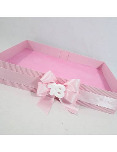 Cesto esposizione sacchetti diciottesimo compleanno| Sindy Bomboniere