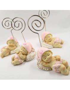 Portafoto bomboniere battesimo bimba pisolino