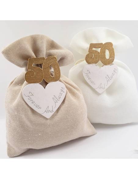 Sacchetti per 50 anni di Matrimonio