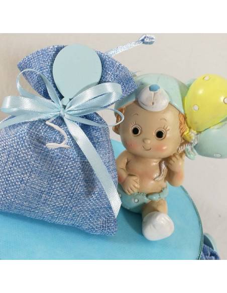 Torta portasacchetti bomboniere Battesimo