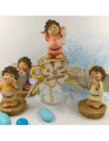 Portaconfetti Battesimo stock angioletto