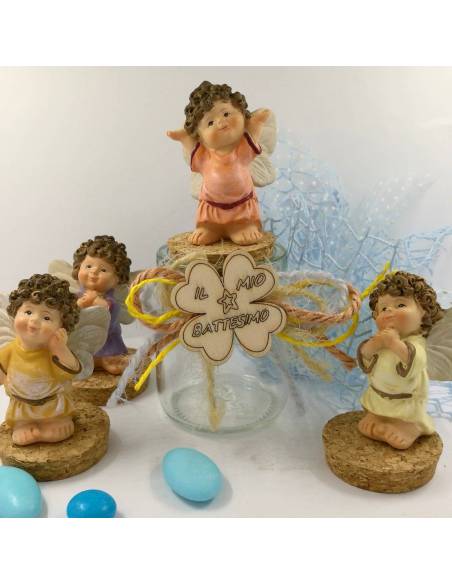 Portaconfetti Battesimo stock angioletto