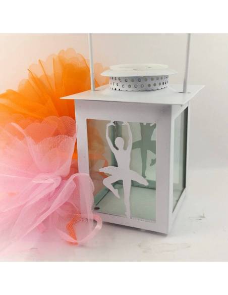 Bomboniere ballerina lanterna led bianca| Sindy Bomboniere