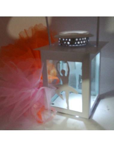 Lanterna ballerina bomboniera luce led