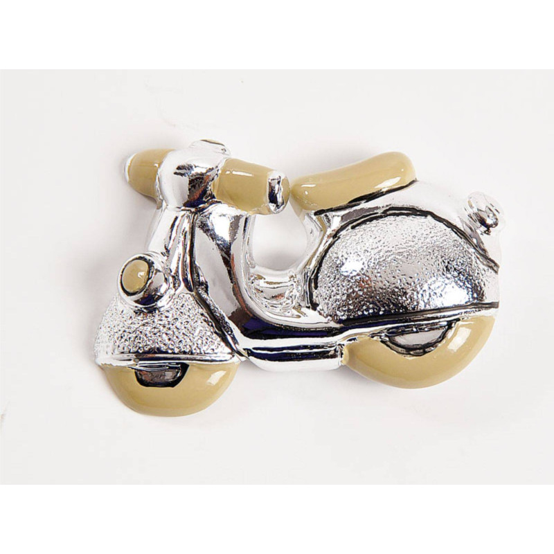 Bomboniere vespa argentata calamita