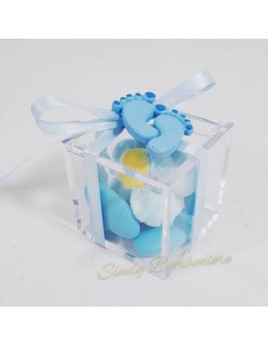 Portaconfetti nascita scatoline economiche