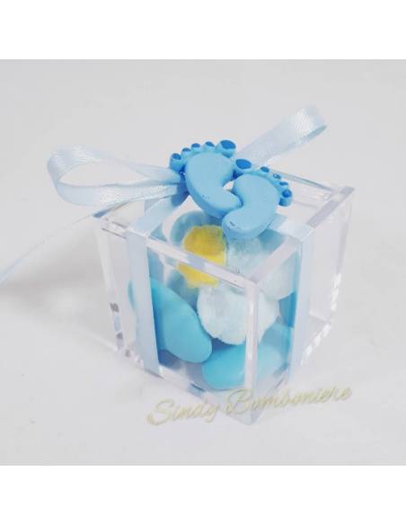 Portaconfetti nascita scatoline economiche