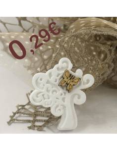 Gessetti albero della vita con farfallina per bomboniere