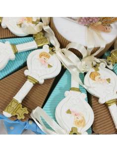 Torta bomboniere Comunione chiave con bambino in preghiera SPEDIZIONE GRATUITA 2