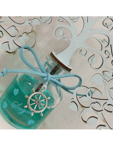 Bomboniere albero della vita diffusore in legno assortiti in 3 frasi