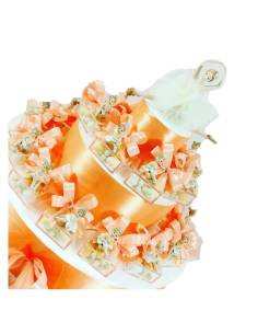 Torta Bomboniera ballerine con scatoline plexiglas 2