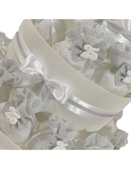 Sacchetti bomboniere 25 anni matrimonio albero della vita| Sindy Bomboniere