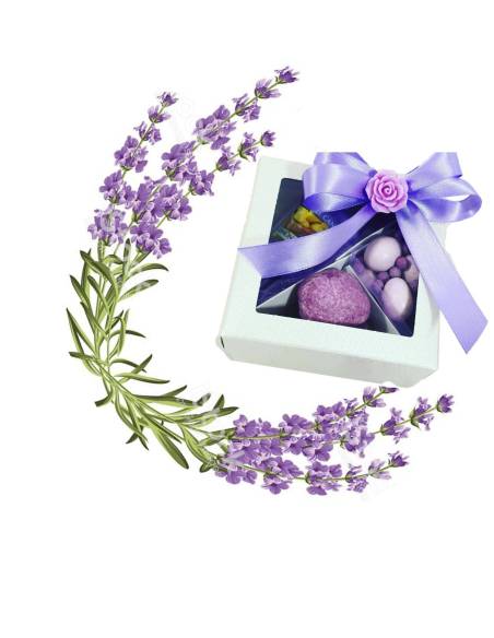 Bomboniere candele profumate yankee candle confezionate Lilla