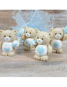 Bomboniere Battesimo bimbo con tenero orsetto