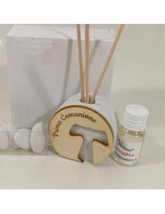 Bomboniere Comunione profumatori sacri completi di essenza alla vaniglia