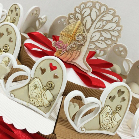 bomboniera Cresima a torta