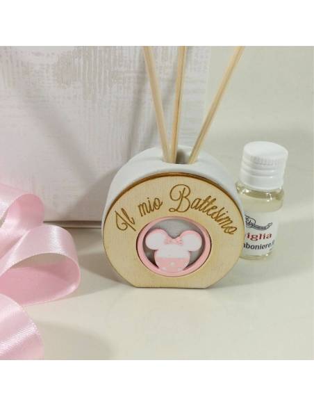 Profumatore Battesimo Minnie per bimba