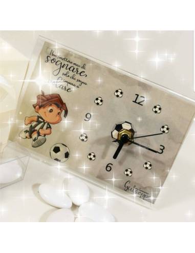 Bomboniere calcio personalizzate orologio juventus| Sindy Bomboniere