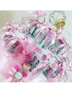 Torta bomboniera portacandele lanterna in metallo con tealight yankee candle