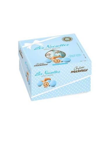 Confetti Maxtris Dolce Arrivo Celeste Les Noisettes con Nocciola