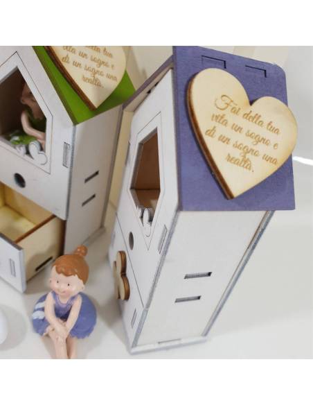 Ballerine bomboniere temperamatite