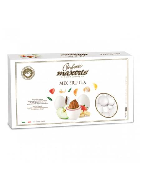 CONFETTI MAXTRIS CIOCOMANDORLA - MIX FRUTTA ASSORTITA BIANCO