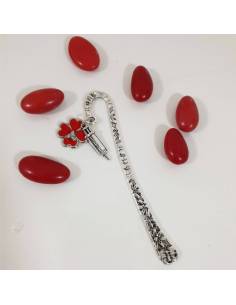 Bomboniere laurea infermieristica segnalibro siringa