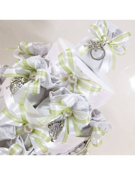 Sacchetti albero della vita portachiavi confezionati| Sindy Bomboniere