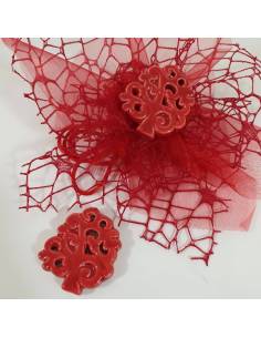 Bomboniere albero della vita laurea calamita in ceramica