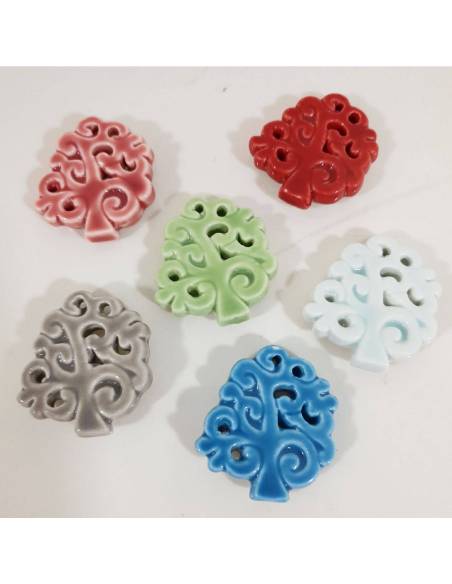 Bomboniere albero della vita diciottesimo compleanno magneti colorati