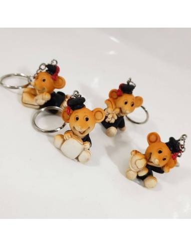 Bomboniere laurea economiche portachiavi topolino