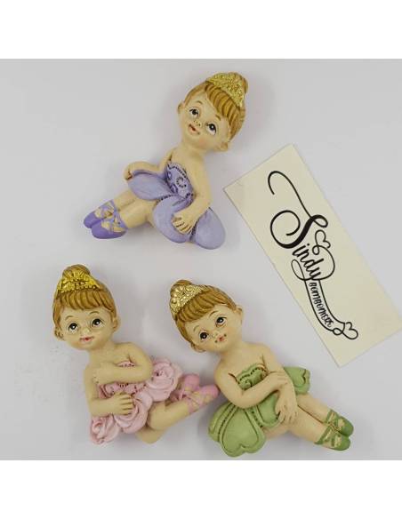 ballerina bomboniera magnete