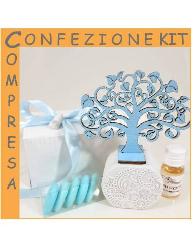 Albero della vita profumatore ambiente bomboniere Battesimo bimbo| Sindy Bomboniere