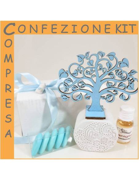 Albero della vita profumatore ambiente bomboniere Battesimo bimbo| Sindy Bomboniere