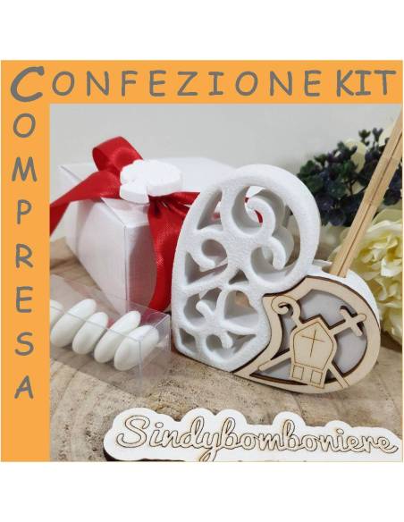 Profumatore bomboniera confezione inclusa per Cresima