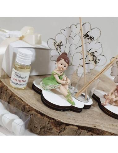 Diffusori bomboniere frasi albero della vita ballerina