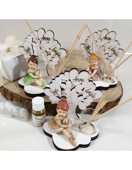 Diffusori bomboniere frasi albero della vita ballerina| Sindy Bomboniere