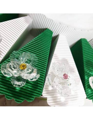 Torta di bomboniere Comunione Swarovsky