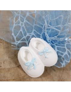 Gessetti bomboniere piedini bimbo tridimensionale nascita