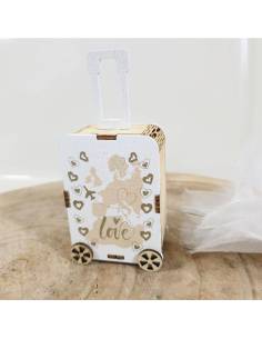 Scatoline portaconfetti matrimonio tema viaggio idea originale