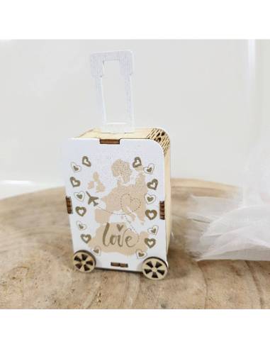 Scatoline portaconfetti matrimonio tema viaggio idea originale