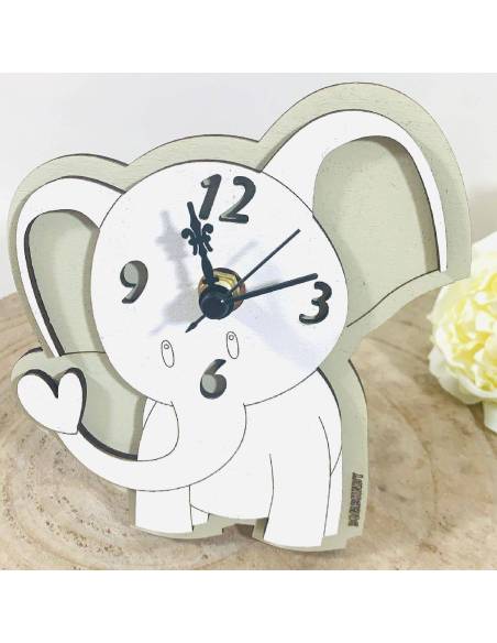 Bomboniere elefantino orologio ideale per Comunione