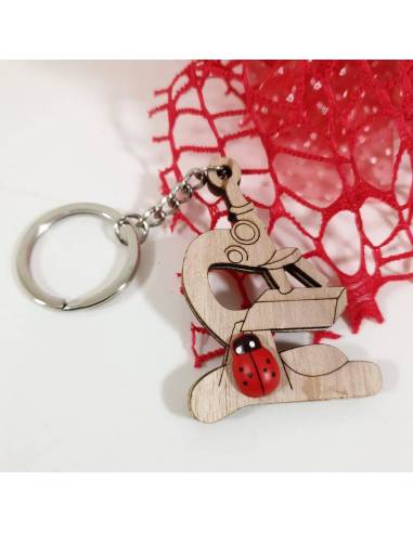 Bomboniere microscopio laurea biologia portachiavi