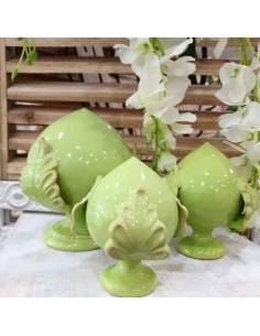 Pumo pugliese verde chiaro in ceramica