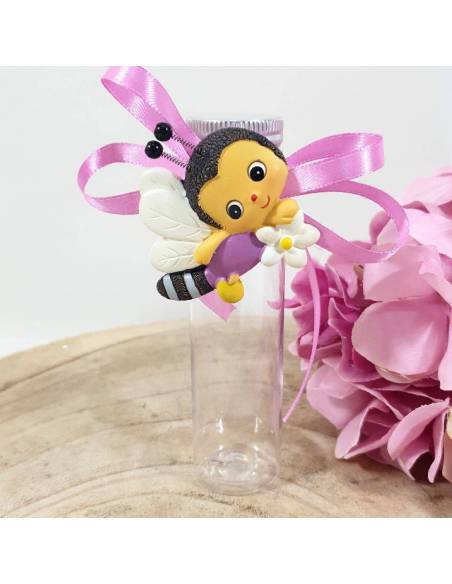 Portaconfetti Comunione provetta libellula magnete