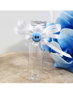 Portaconfetti nascita Bimbo con calamita smile a margherita